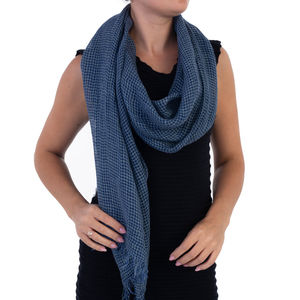 Zanone Scarf Women Cadet Blue